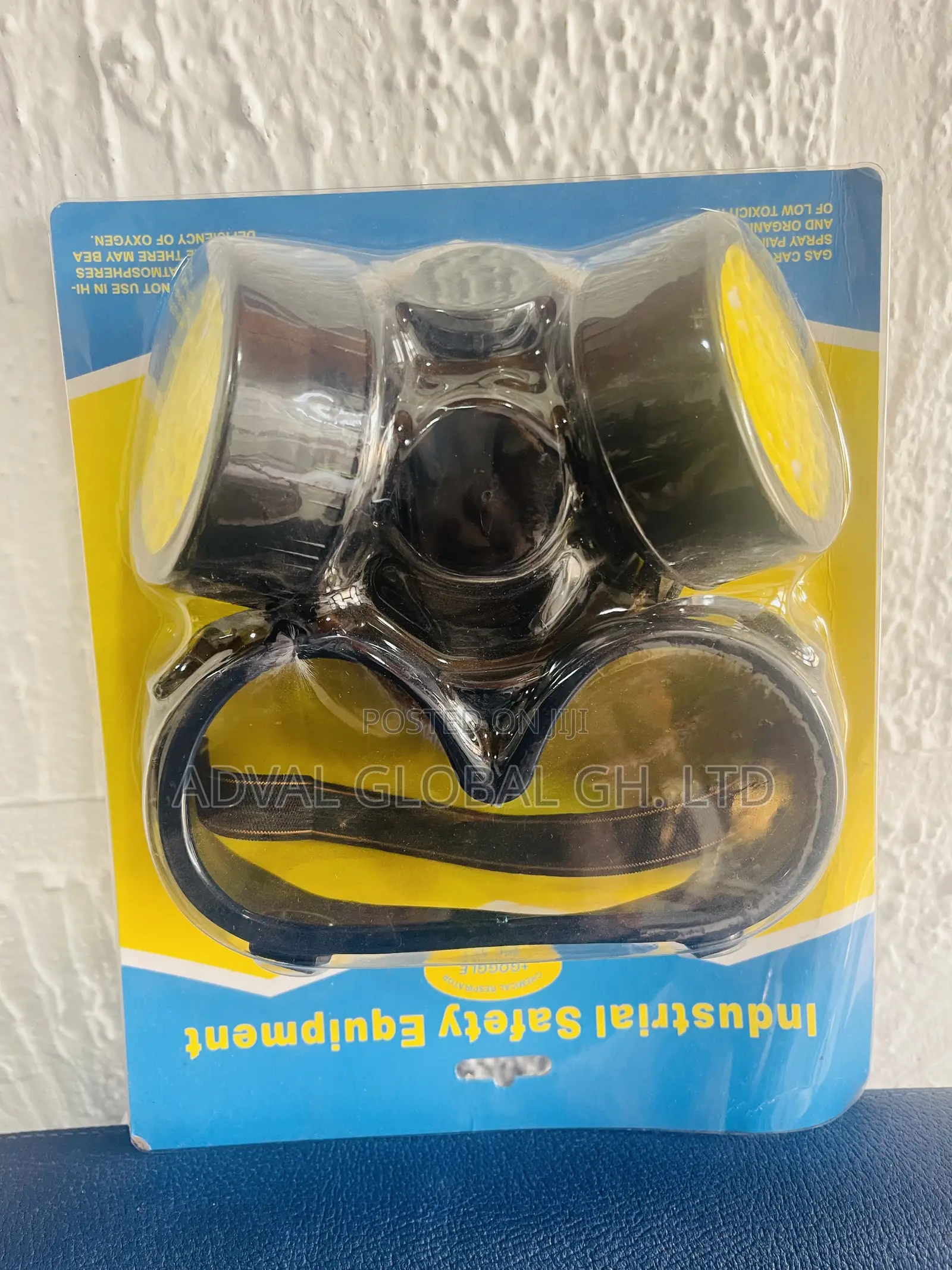 Chemical Respirators With Goggles (Double)