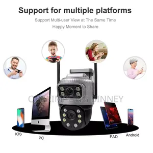 Camera Dual PTZ Wifi Camera 6mp V380