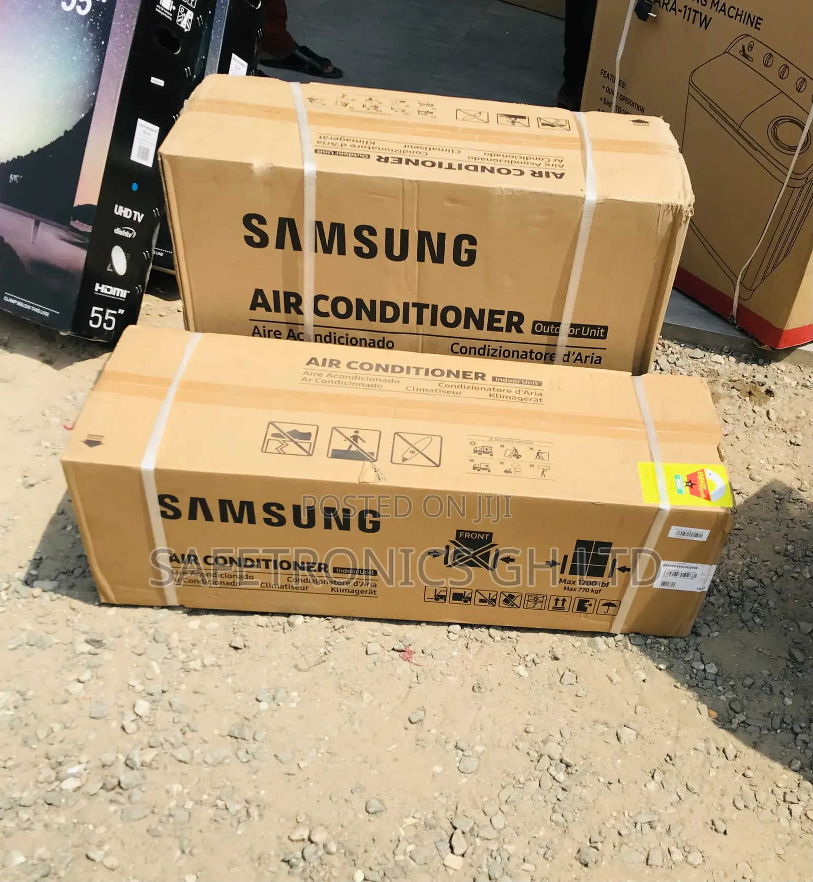 Fast Cooling Samsung R410 Gas 1.5 HP White AC