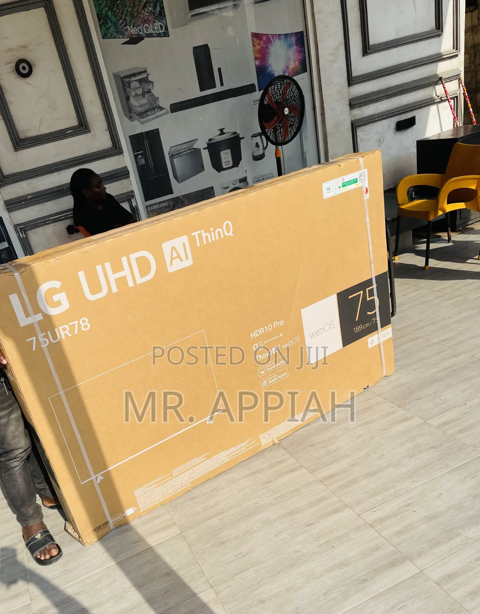 Original Lg 75ur78 75 Inch Uhd Smart Screen Television.