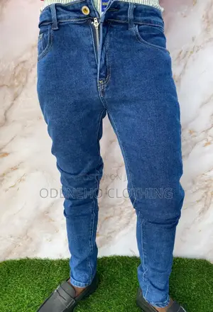 Plain Blue Jeans for Men