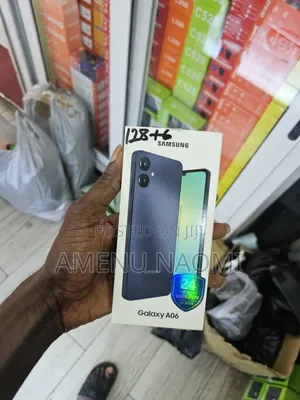 New Samsung Galaxy A06 128 GB Black