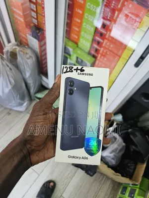 New Samsung Galaxy A06 128 GB Black
