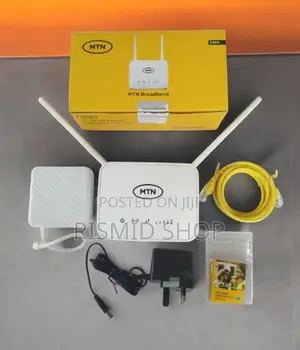 MTN Universal Broadband 4G Router + Backup Battery - White