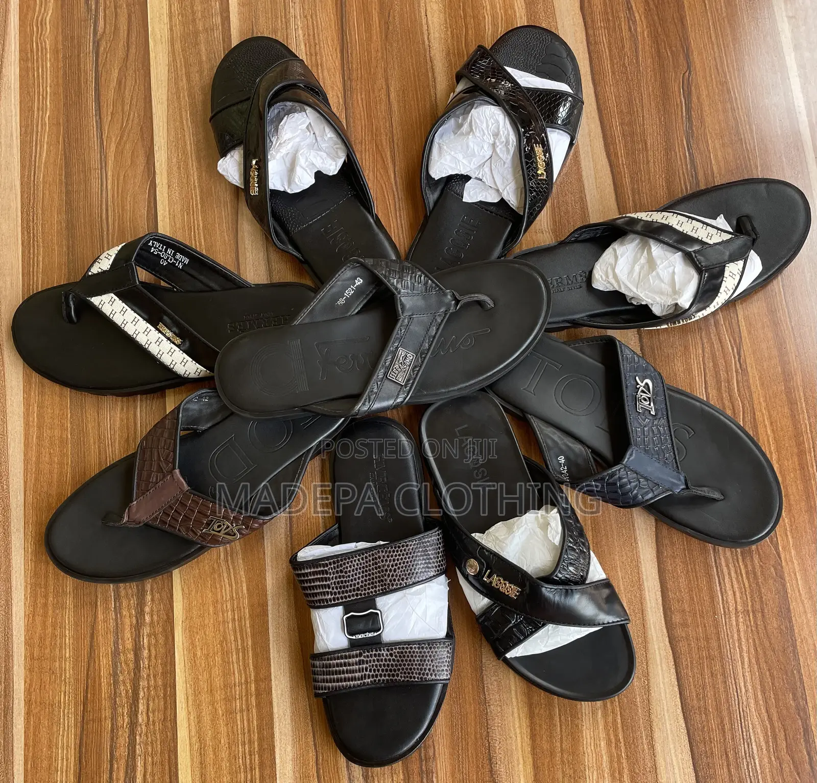 New Lacoste Design Slippers