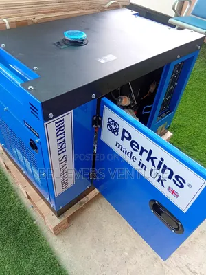 Blue 15kva Genset Electric Keystart Diesel Perkins