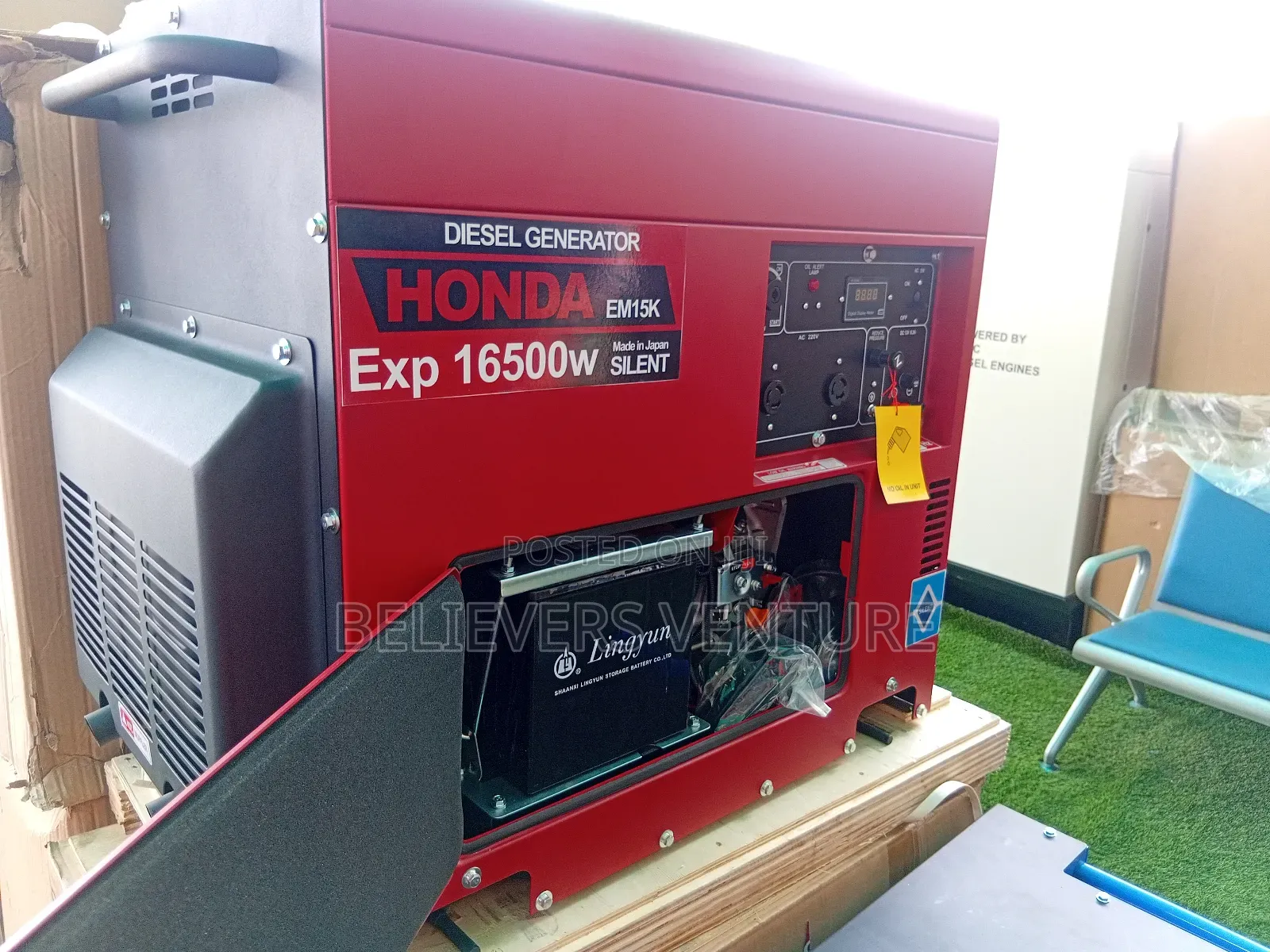 Japan Solid Made Honda 16500w Diesel Mini Plant
