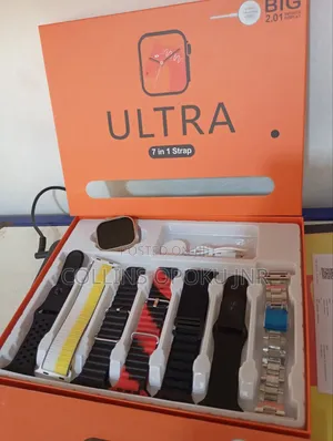 Modern Smart Watch Ultra 7 in 1 Strap Combo
