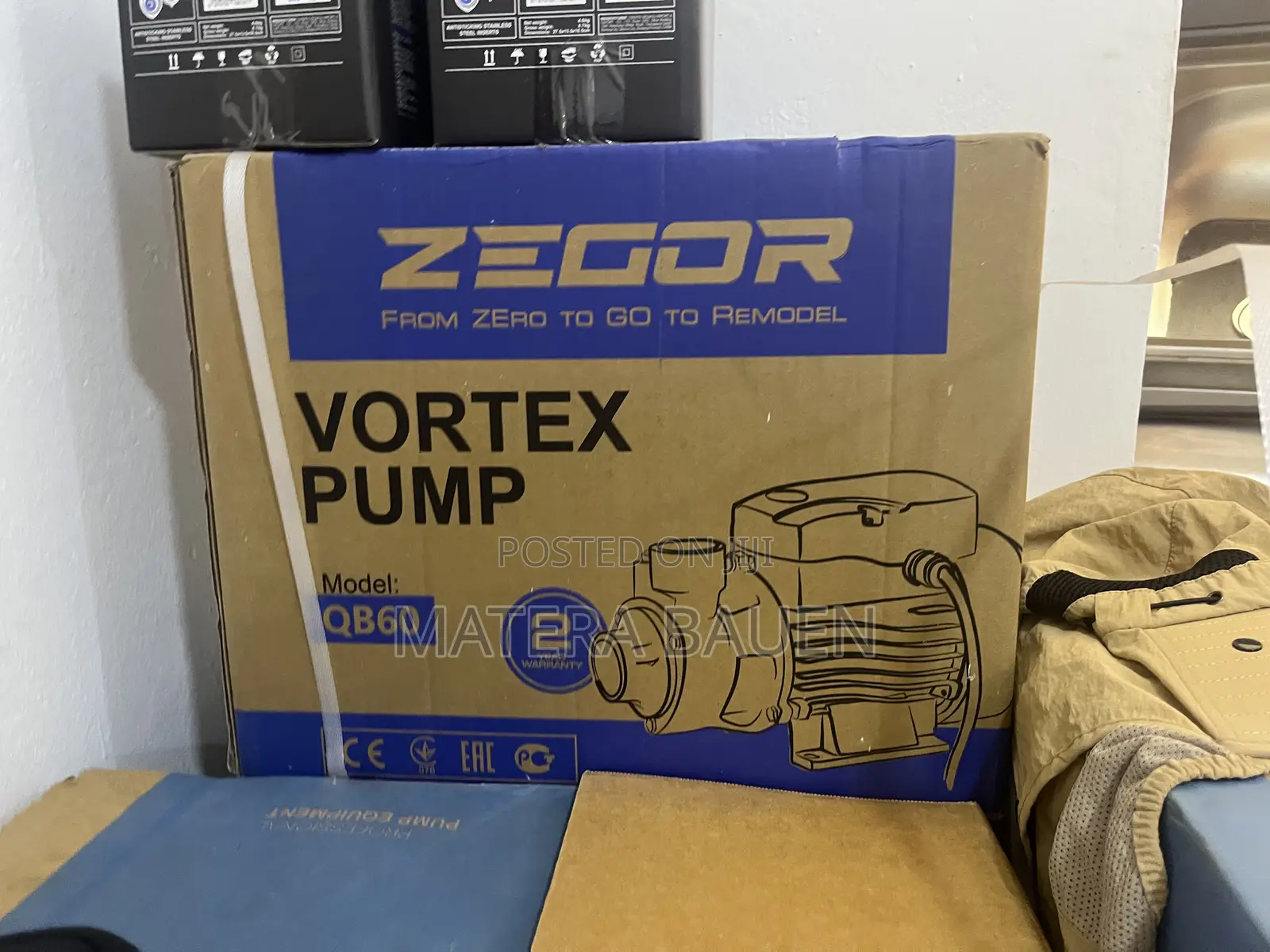 Water Pump 1 Horse Power Zegor