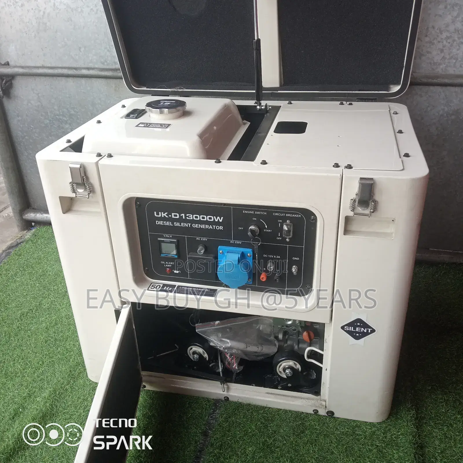 Silent Diesel 10kva Geneset UK Model Geneset