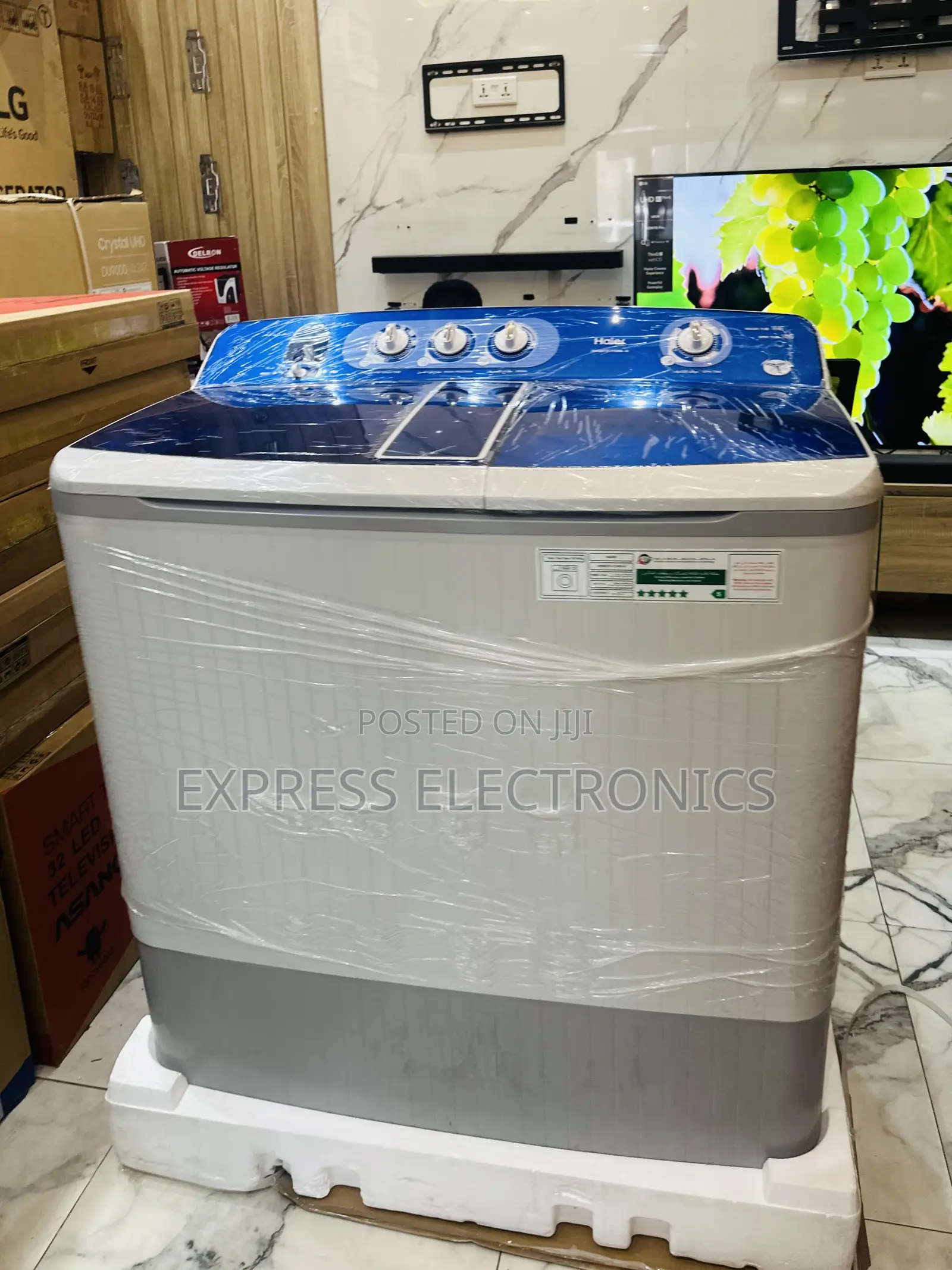 Super High Speed Spin Haier 16kg WM Topload Twintub