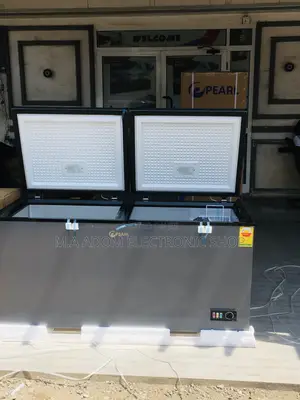 Pearl 500 Litres Chest Freezer Silver Colour