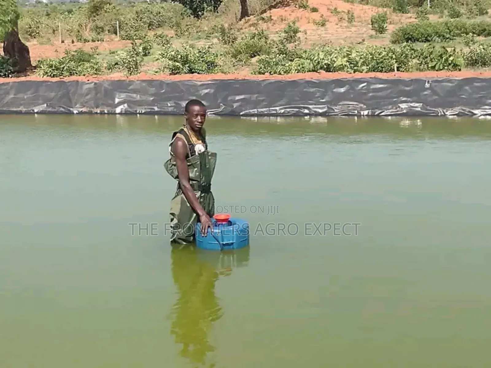 Commercial Earthen Pond