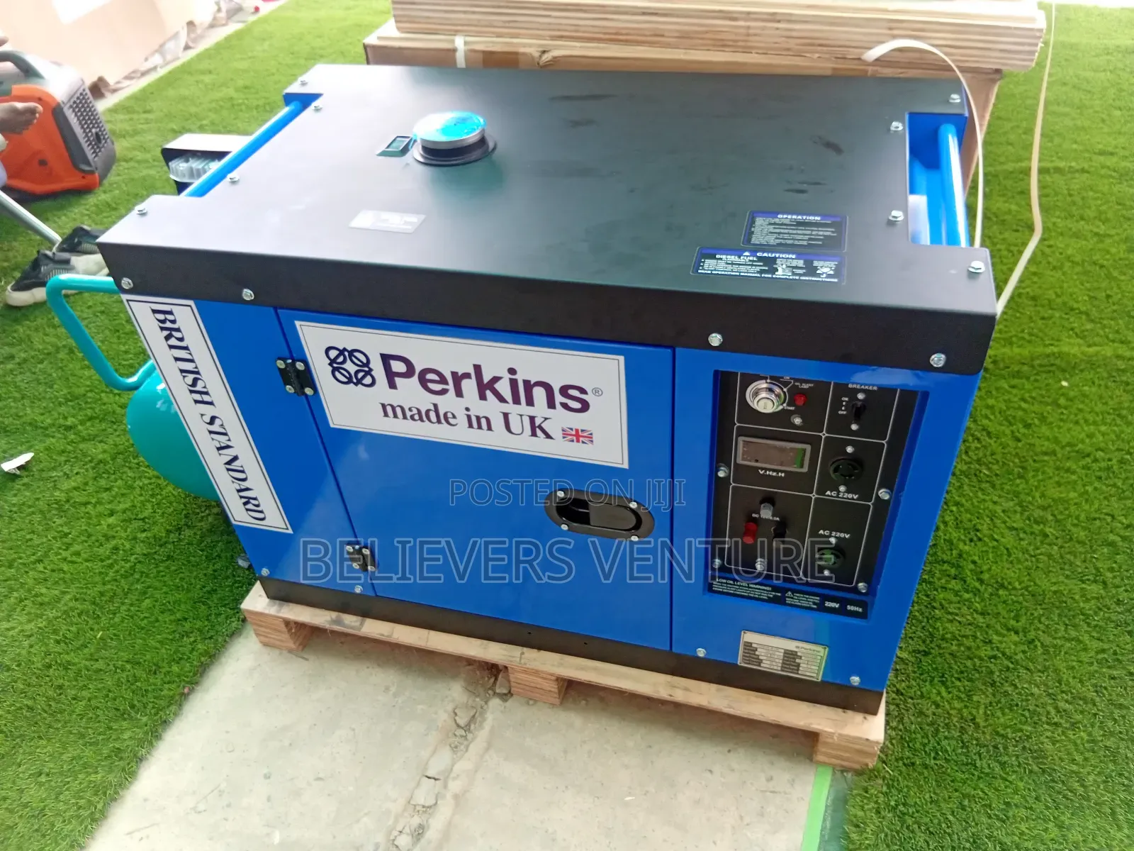 Perkins 15kva Blue British Standard
