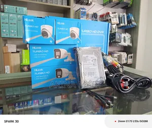 4ch Kit Hilook CCTV Hd Camera 2mp(Full Color) +1tb HDD