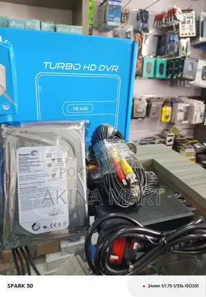 4ch Kit Hilook CCTV Hd Camera 2mp(Full Color) +1tb HDD
