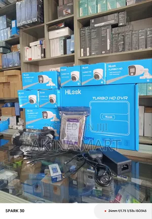 8ch Hilook Kit 2mp Full Color Camera Kit +1tb HDD