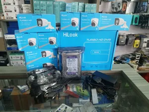 Hilook 8ch Complete Kit 2mp Full Color Audio Camera