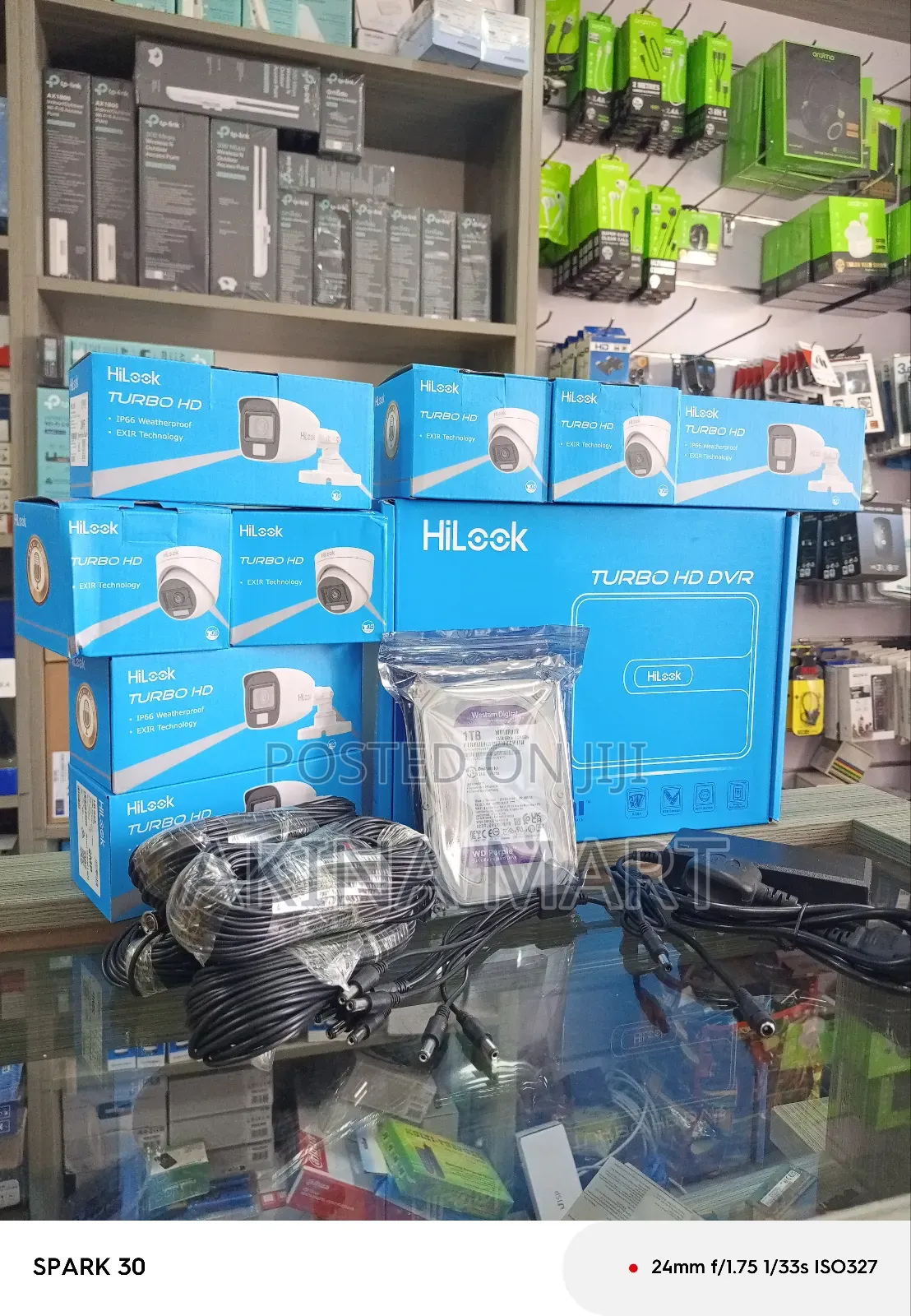 8ch Hilook Kit 2mp Full Color Camera Kit +1tb HDD