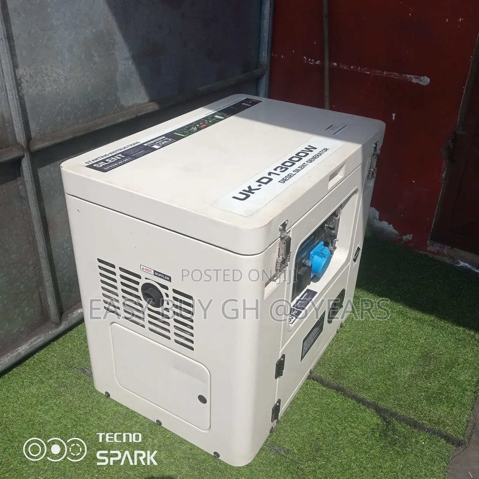 Perkins Silent Diesel Generator 10kva Uk Standard Quality