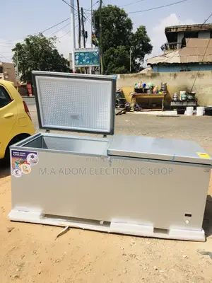 Silver Colour Nasco 800 Litres Chest Freezer