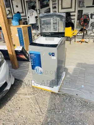 Quiet Operating Midea 8kg Fully Automatic Washing Machine.