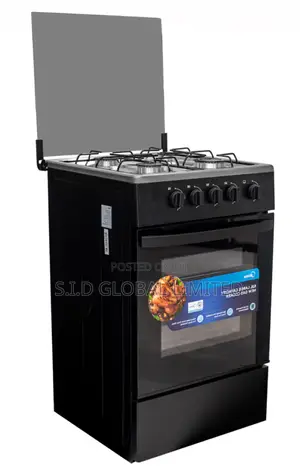 Order Classy MIDEA-4-BURNER-GAS-COOKER-BLACK-MIRROR