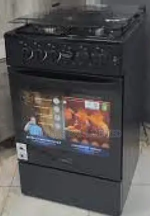 Enjoy Cooking With MIDEA-4-BURNER-GAS-COOKER-SILVER-MIRROR