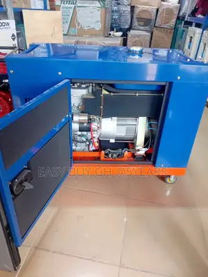 Back View Perkins Diesel Generator 15kva 16500w Strong Body