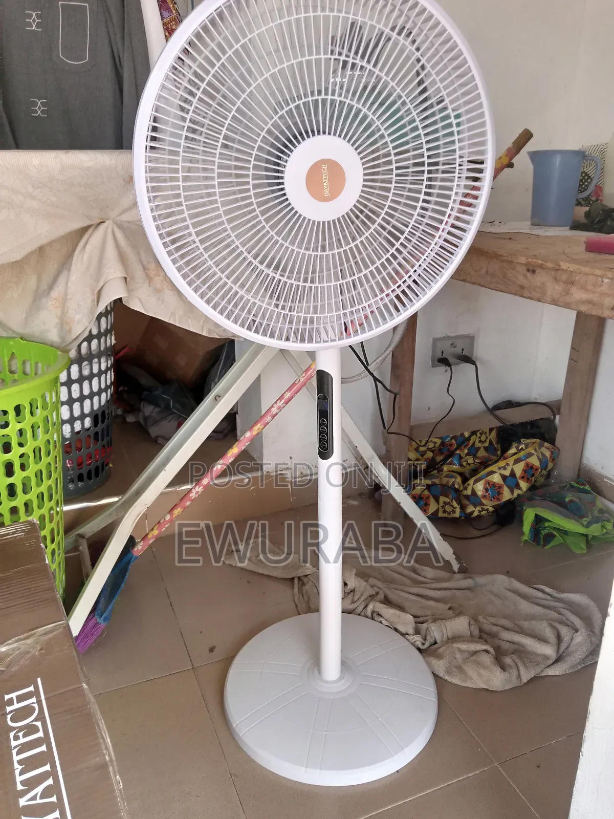 Promo Promo Standing Fan With Led Display Remote Control