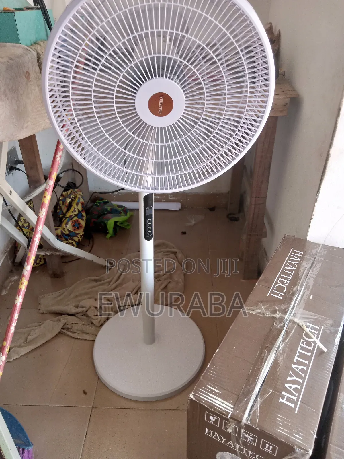 Promo Promo Standing Fan With Led Display Remote Control