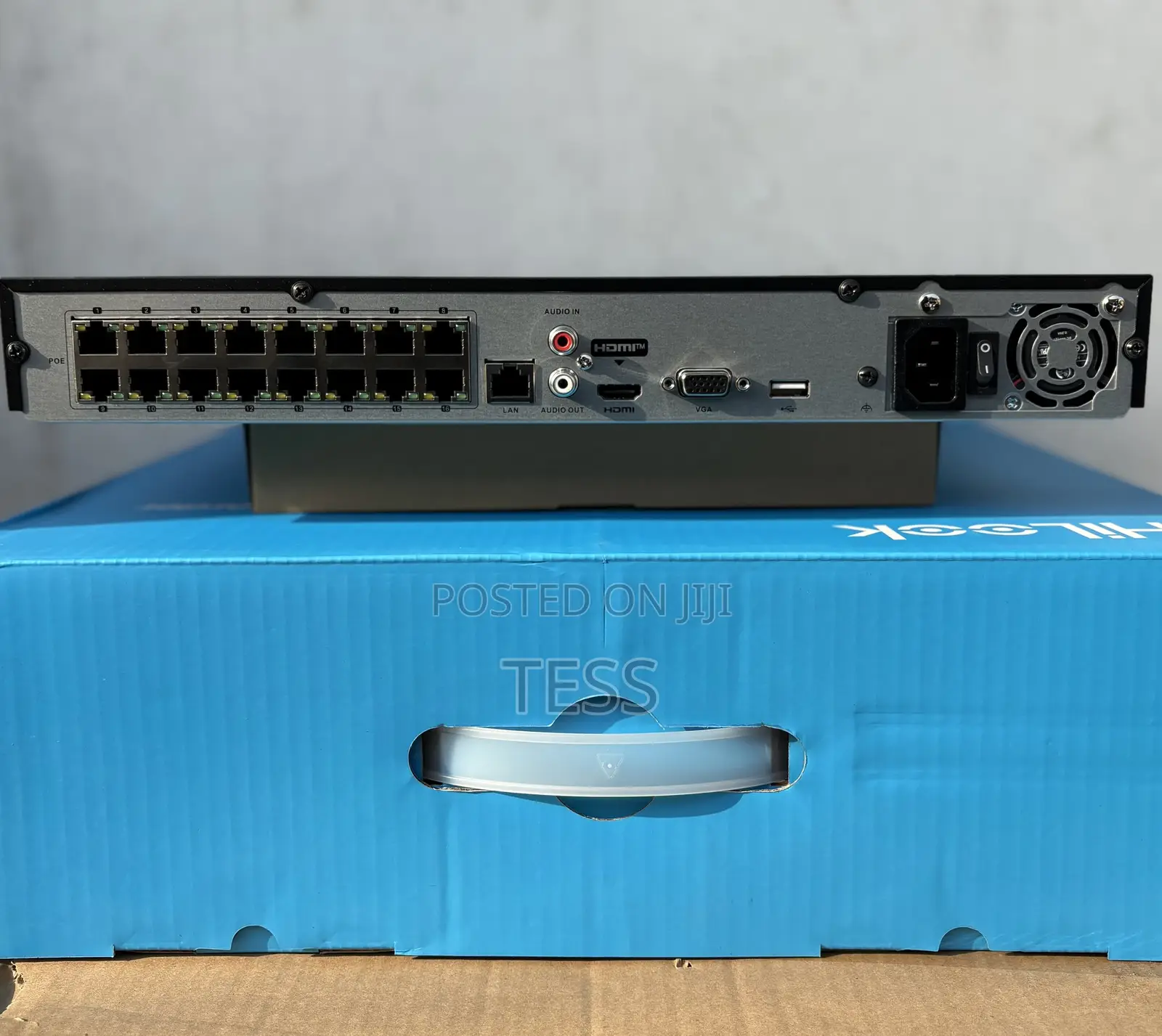Hilook/Hikvision 16ch NVR Poe /8mp NVR-216mh-C/16p
