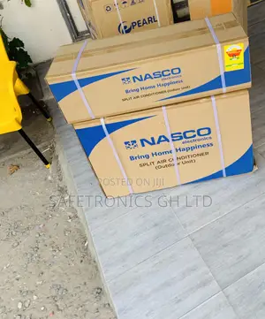 ~~ White Nasco Zencool 1.5 Hp Split R410 Gas Ac