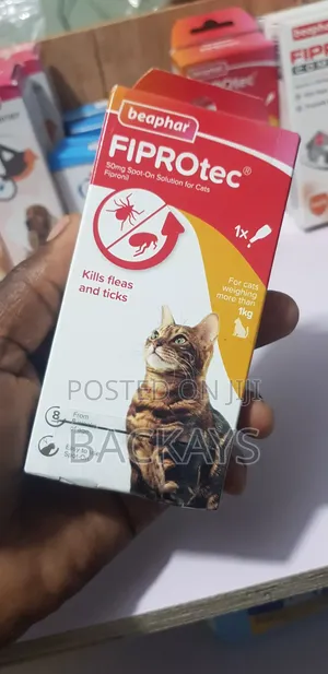 Beephar Fiprotec Flea and Tick Medication for All Cat Types