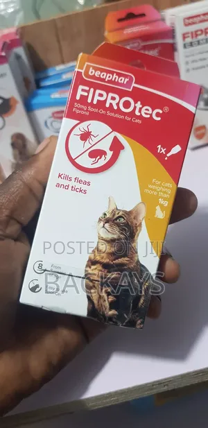 Beephar Fiprotec Flea and Tick Medication for All Cat Types