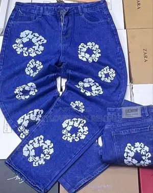 Baggy Jean Trousers for Sale in Labadi