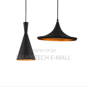 Dining Hall Black Pendant Light.