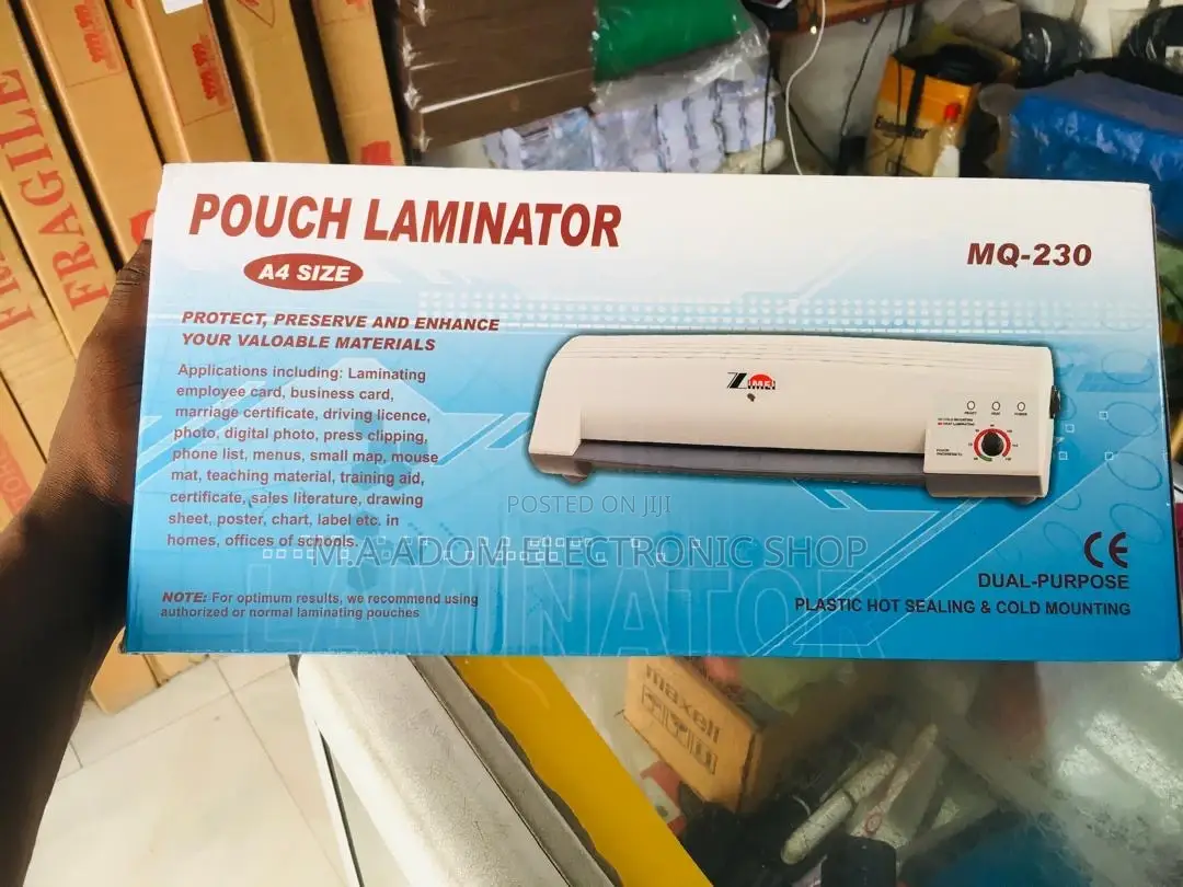 Pouch MQ-23 Laminator A4 Only