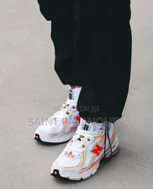 New Balance 740 Orange Blanche - Sport