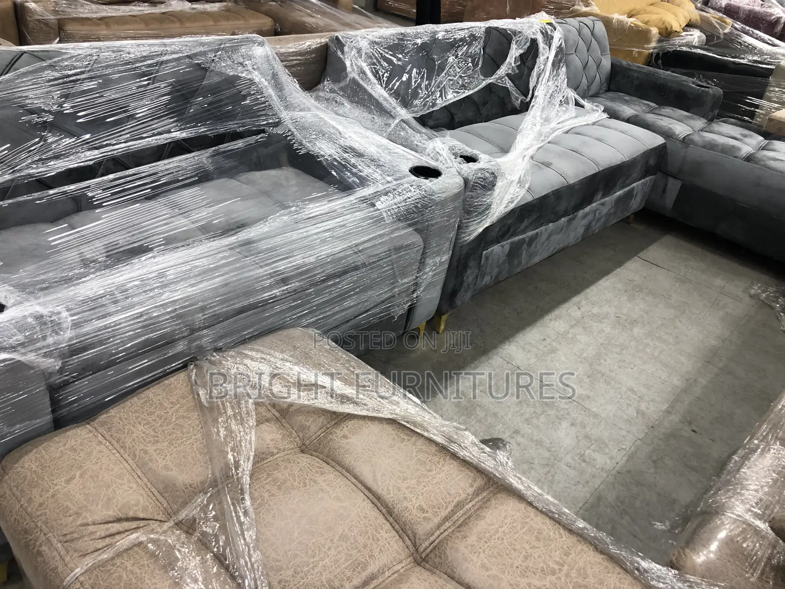 Turkish Sofa Sets L Shape With 2in1