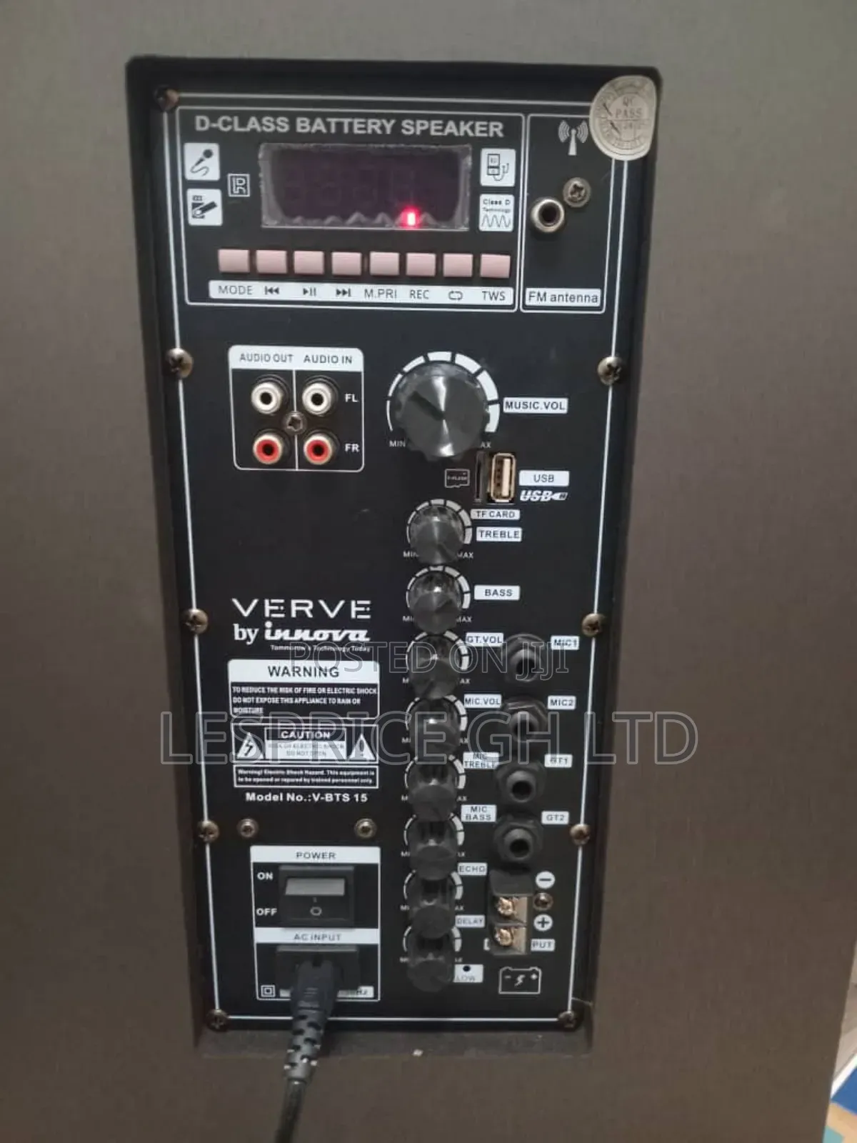 Innova v-BTS 15 Speaker. Perfect for Every Space