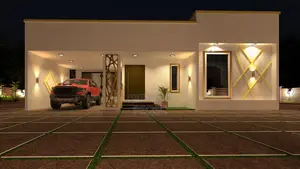 Modern 3-Bedroom Residence Design by Peqsc