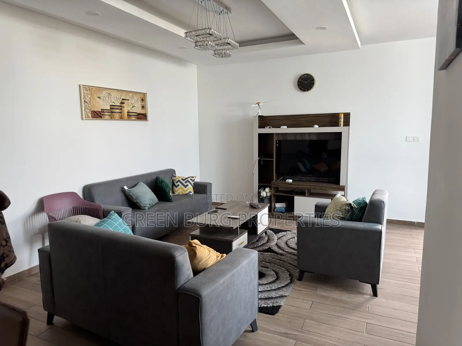 Furnished 3bdrm Apartment in East Legon for rent