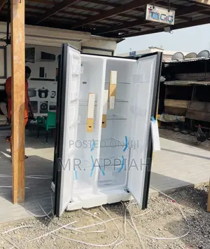 Sealed in Box Nasco Side by Side Refrigerator.
