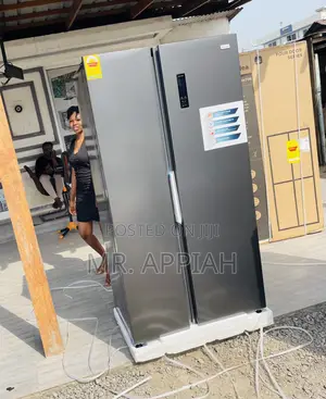 Fast Cooling Nasco Side by Side Electric Refrigerator 