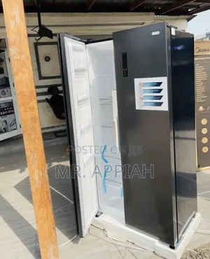 Chill Out With Nasco Side by Side Electric Fridge(Gray).