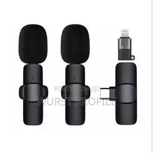 Lavavlier Microphone for iPhone 2in1