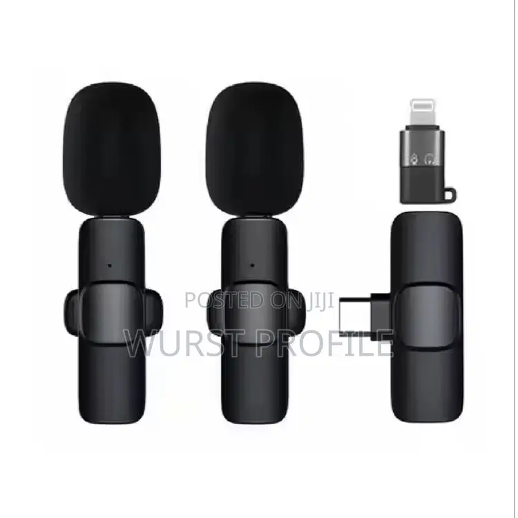Lavavlier Microphone for iPhone 2in1