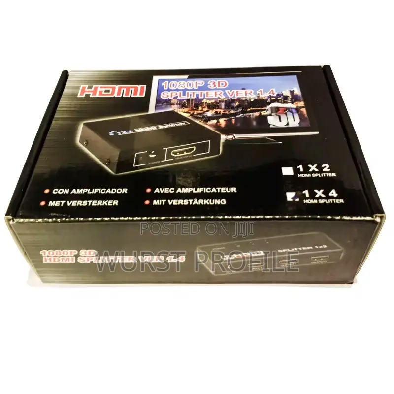 4port HDMI Splitter 1080p
