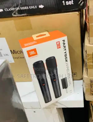 JBL Clear Voice 2 Set UHF Black Microphone
